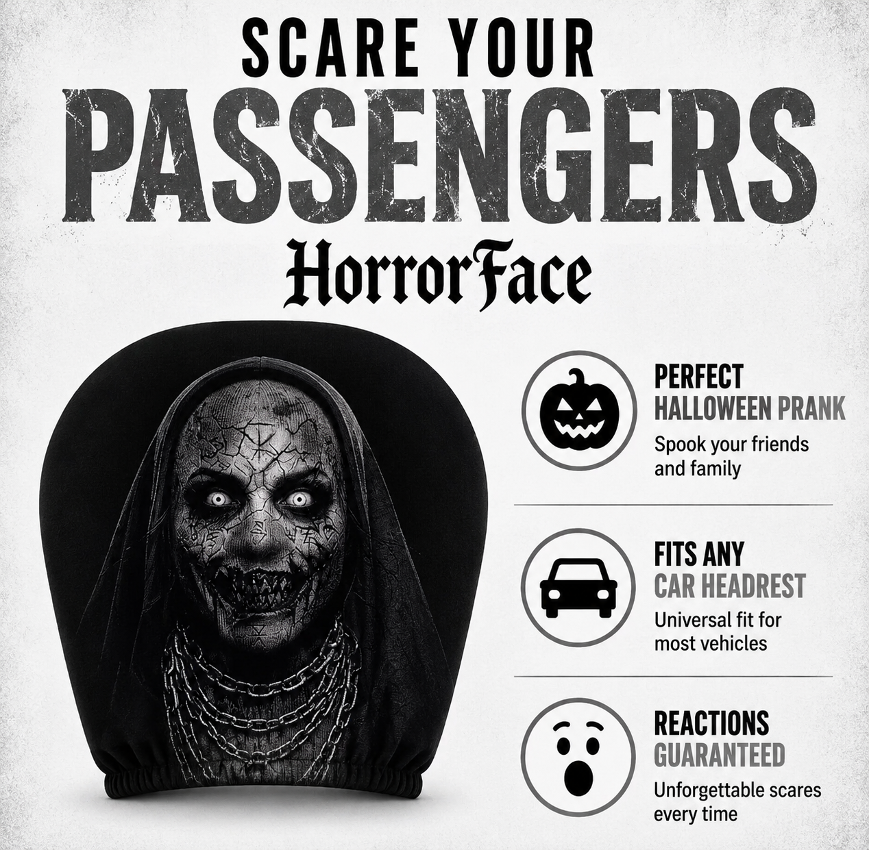 The Horror Headrest 2PC