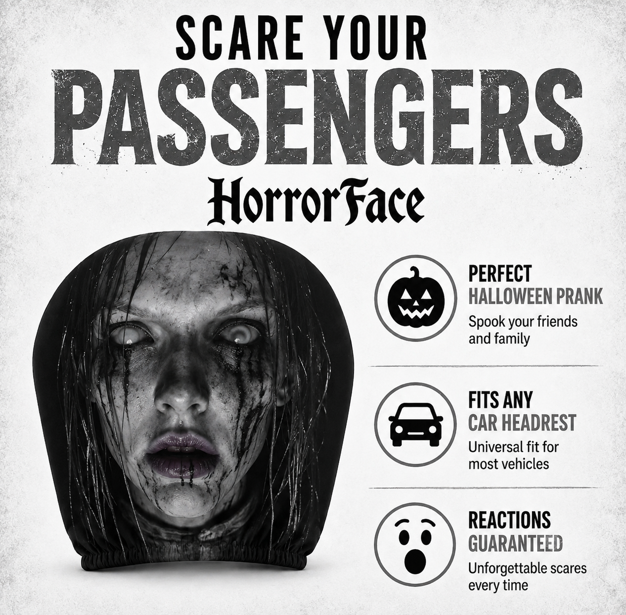 The Horror Headrest 2PC